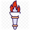 Flamme olympique  Icône