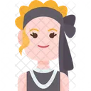 Flapper Girl  Icon