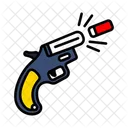 Flare Gun Bright Signaling Icon