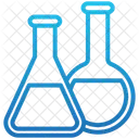 Kolben Chemikalie Flussigkeit Symbol