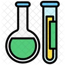 Kolben Chemikalie Flussigkeit Symbol