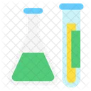 Kolben Chemikalie Flussigkeit Symbol