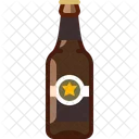 Flasche Alkohol Bier Symbol