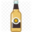 Flasche Alkohol Bier Symbol