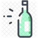 Flasche Limonade Wein Symbol