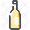 Flasche Limonade Wein Symbol