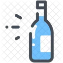 Flasche Limonade Wein Symbol