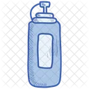 Flasche Gesundheit Fitness Symbol