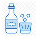 Flasche Alkohol  Symbol