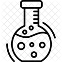 Kolben Bioinformatik Laborgerate Symbol