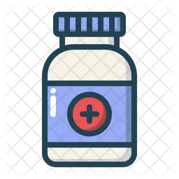 Flasche Medizin  Symbol