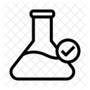 Flasche prüfen  Symbol
