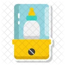 Flaschensterilisator Babyflasche Sterilisation Symbol