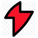 Flash Lightning Thunder Icon