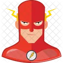 Flash Superhero Comic Hero Icon