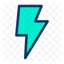 Thunder Electricity Bolt Icon