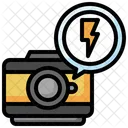 Flash Photograph Photo Camera Icon