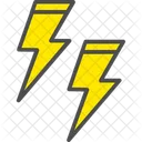 Flash Forecast Lightning Icon