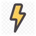 Flash Lightning Thunder Icon