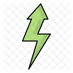 Flash arrow icon  Icon