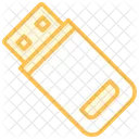 Flash Drive Duotone Line Icon Icon