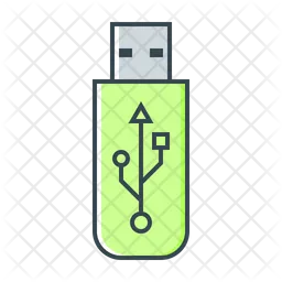 Flash Drive  Icon