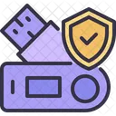Flash Drive Privacy Protection Icon