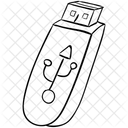 Usb Data Usb External Storage Icon