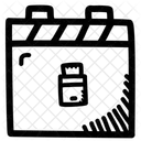 Flash Drive Calendar Date Icon