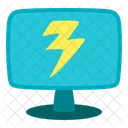 Marketing Flash Percent Icon