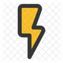 Flash Thunder Lightning Icon