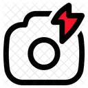 Flash Camera Electronics Icon