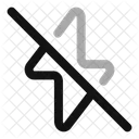 Flash Off Flash Light Icon