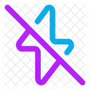 Flash Off Flash Light Icon