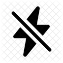 Flash Off Light Icon