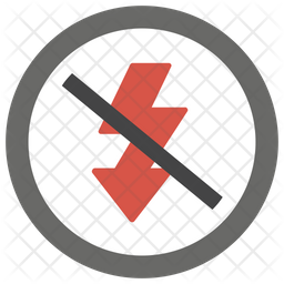 Flash Off Icon