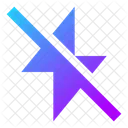 Flash Off Flash Light Icon