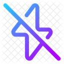 Flash Off Flash Light Icon