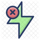 Flash Off  Icon