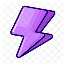Flash pirple  Icon