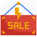 Flash Sale Sale Board Sale Icon