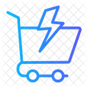 Flash Sale Commerce And Shopping Promo Icon