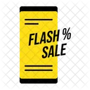 Flash Sale Black Friday Sale Icon