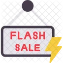 Flash Sale Discount Promotion Icon