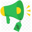 Flash sale announcement  Icon