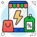 Flash Sale Flash Discount Flash Deal Icon