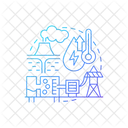 Flash-steam power plant  Icon
