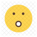 Flashed Emoji Face Icon