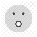 Flashed Emoji Face Icon