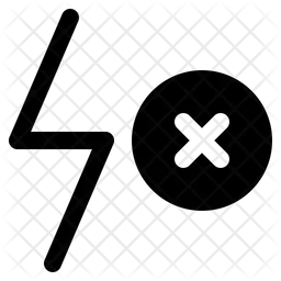 Flashlight Delete  Icon